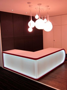 Reception LED Display