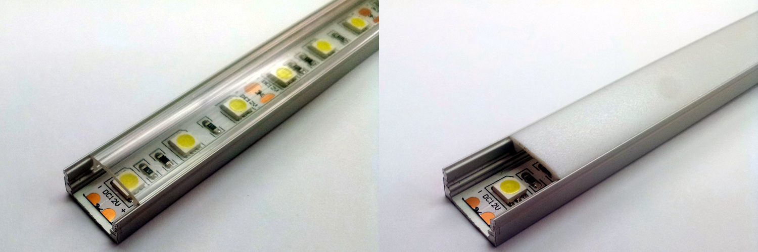 Stair LED Lighting - Aluminium LED Profile